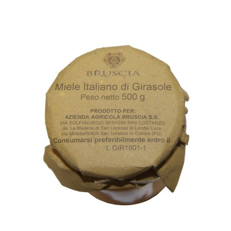 Miele di Girasole 0,5 Kg  Cantina Bruscia